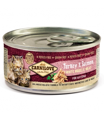 Carnilove Kitten Turkey & Salmon 100g