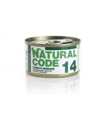 Natural Code Cat 14 Tuna and vegetables 85g