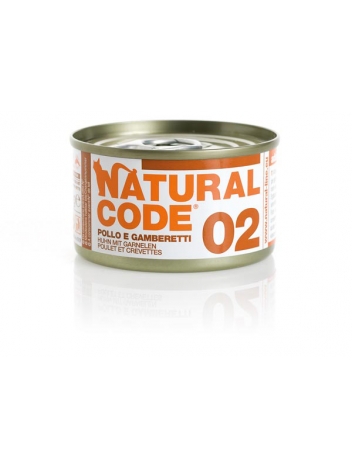 Natural Code Cat 02 Chicken and shrimp 85g