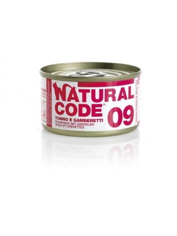 Natural Code Cat 09 Tuna and shrimps 85g