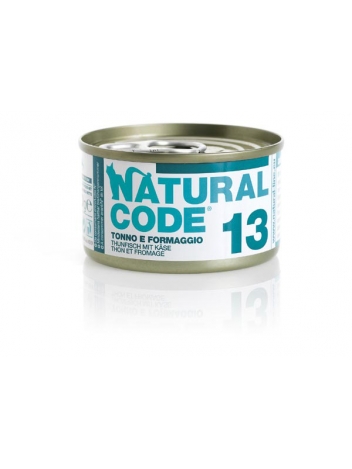 Natural Code Cat 13 Tuna and cheese 85g