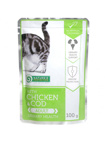 Nature’s Protection Chicken & Cod Adult Urinary health 100g