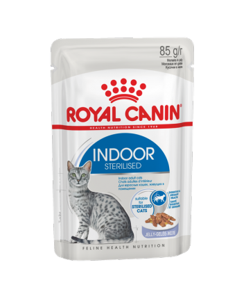 Royal Canin Indoor Sterilised w galaretce 12x85g