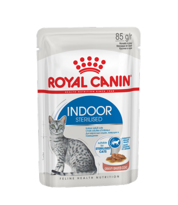 Royal Canin Indoor Sterilised w sosie 12x85g