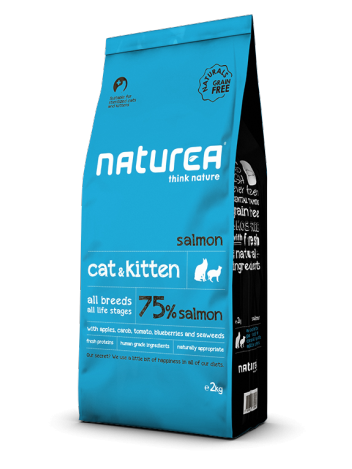 Naturea Cat & Kitten Salmon 2kg