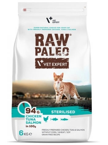 Raw Paleo Sterilised Cat 6kg