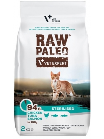 Raw Paleo Sterilised Cat 2kg
