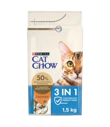 Purina Cat Chow 3w1 1,5kg