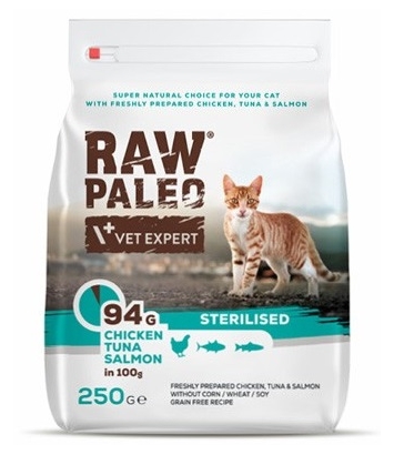Raw Paleo Sterilised Cat 250g