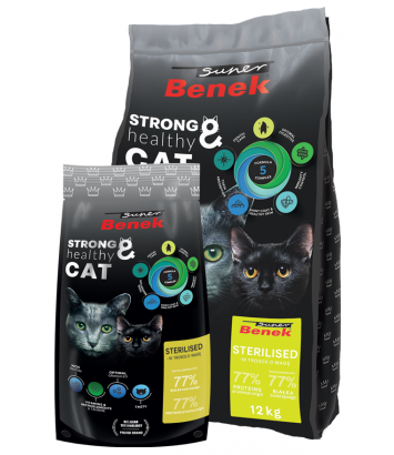 Super Benek Strong & Healthy Cat Sterilised 400g