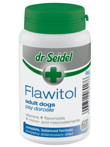 Flawitol dla psów dorosłych - 60 tabletek