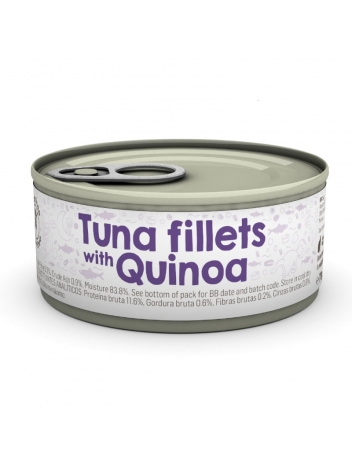 Naturea Tuna fillets with Quinoa 70g