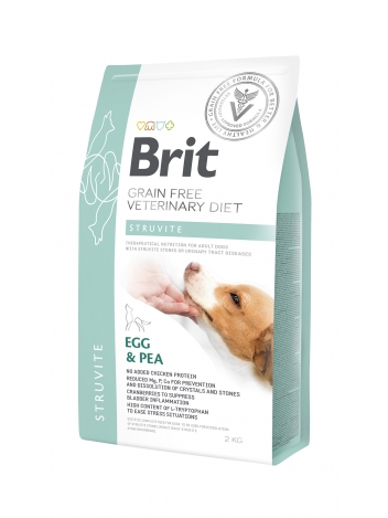 Brit Veterinary Diets Dog GF Struvite Egg & Pea 2kg