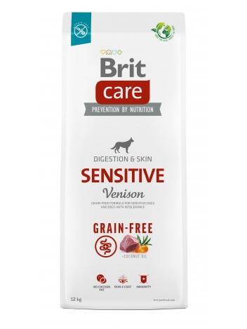 Brit Care Dog Grain-Free Sensitive Venison 12kg