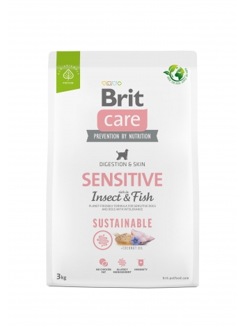 Brit Care Dog Sustainable Sensitive Insect & Fish 3kg