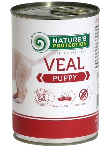Nature's Protection Puppy Veal 400g