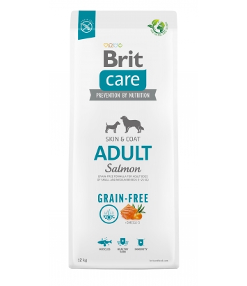 Brit Care Dog Grain-free Adult Salmon 12kg