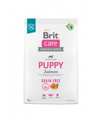 Brit Care Dog Grain-free Puppy Salmon 3kg