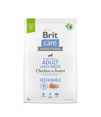 Brit Care Dog Sustainable Adult Large Chicken & Insect 3kg
