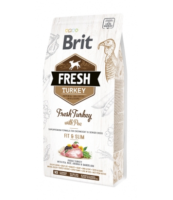 Brit Fresh Fit & Slim Turkey & Pea - 2,5kg