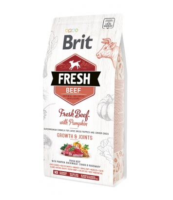 Brit Fresh Junior Large Breed Beef & Pumpkin - 2,5kg