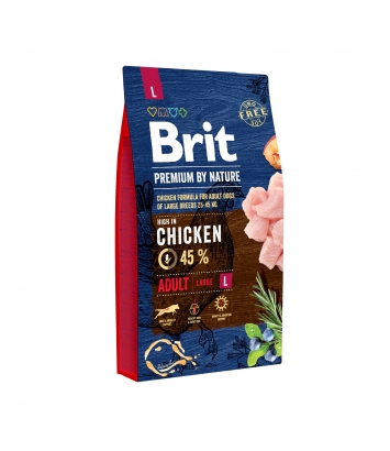 Brit Premium By Nature Adult L 8kg