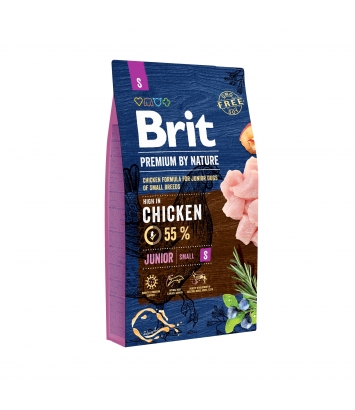 Brit Premium By Nature Junior S 8kg