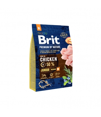 Brit Premium By Nature Junior M 3kg