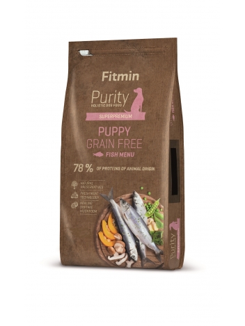 Fitmin Purity Dog Grain Free Puppy Fish 2kg
