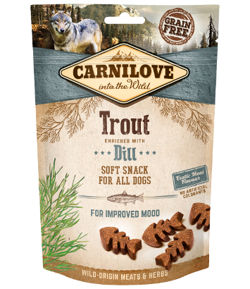 Carnilove Soft Snack Trout & Dill - 200g