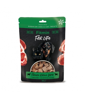Fitmin For Life Dog & Cat Freeze Dried Lamb 30g