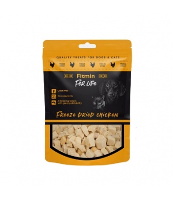 Fitmin For Life Dog & Cat Freeze Dried Chicken 30g