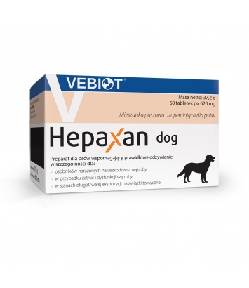 Hepaxan Dog 10 tabletek