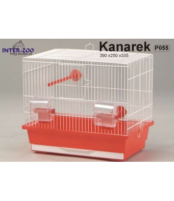 Klatka dla kanarka - Kanarek - 39x25x33,5cm