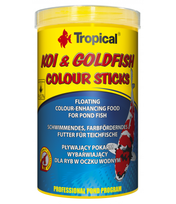 Koi & Goldfish Colour Sticks 1l worek