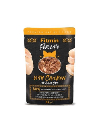 Fitmin For Life Cat Adult Chicken 85g