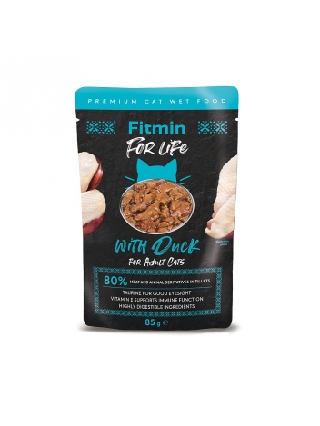 Fitmin For Life Cat Adult Duck 85g