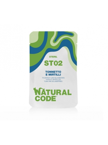 Natural Code Steril ST02 Tuna and blueberries 70g