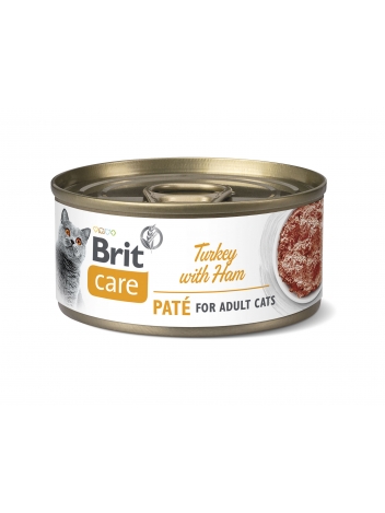 Brit Care Cat Turkey with ham 70g