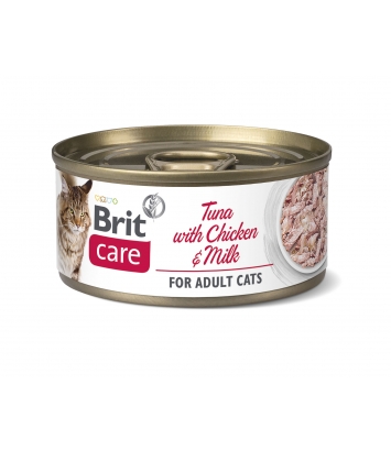 Brit Care Cat Tuna with chicken and milk 70g