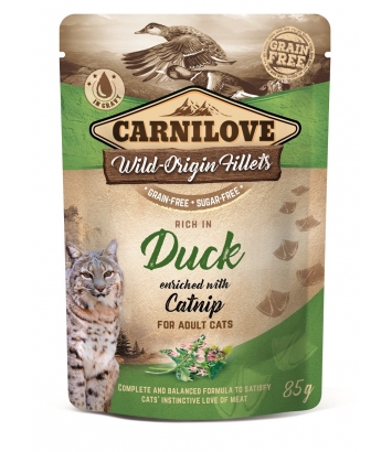 Carnilove Cat Duck & Catnip Adult Cats 85g