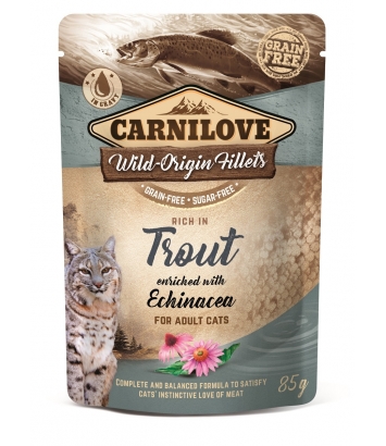 Carnilove Cat Trout & Echinacea Adult Cats 85g
