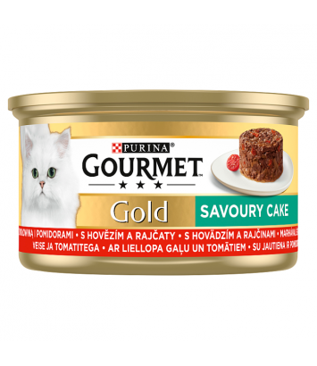 Gourmet Gold 85g Savoury cake z wołowiną i pomidorami