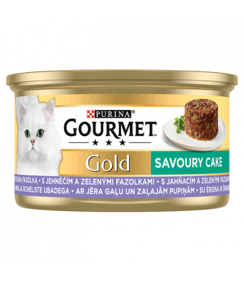 Gourmet Gold 85g Savoury cake z jagnięciną i zieloną fasolą