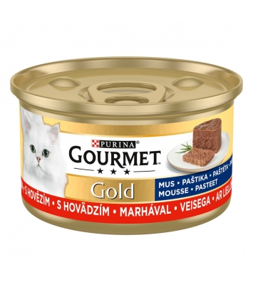 Gourmet Gold 85g - mus z wołowiną