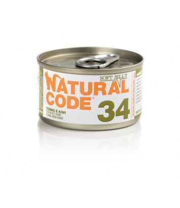 Natural Code Cat 34 Tuna, kiwi 85g