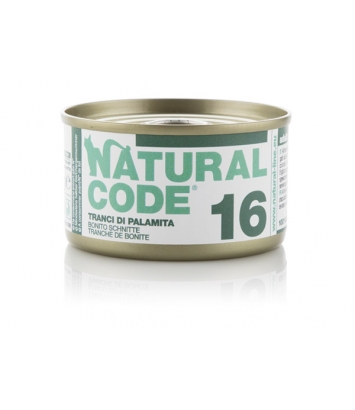 Natural Code Cat 16 Bonito slices 85g