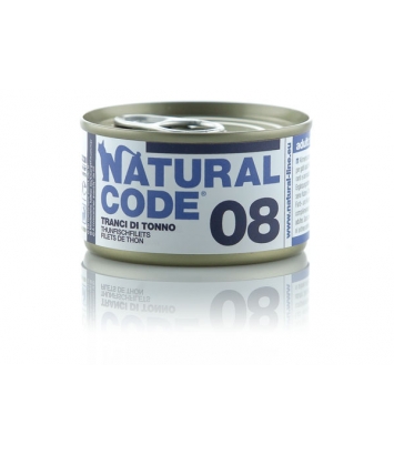 Natural Code Cat 08 Tuna slices 85g