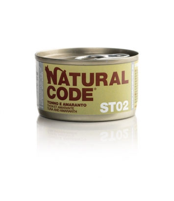 Natural Code Cat ST02 Tuna and amaranth 85g