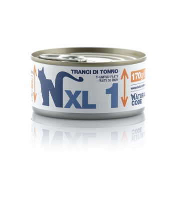 Natural Code Cat XL1 tuna slices 170g